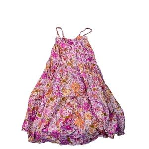 FREE PEOPLE Floral Maxi Sun Dress
